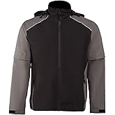 K.E.J. Golf Rain Jacket for Men Waterproof Raincoat Lightweight Jacket Golf Suit for Hiking Cycling Running Camping Traveling
