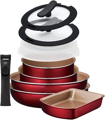 Amazon エバークック フライパンセット 10点セット 着脱式 Ih対応 Evercooka エバークック アルファ 2年保証 ドウシシャ フライパン オンライン通販