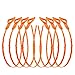 8 Pack Hair Drain Cleaning Tools, 19.6 inch Drain and Snake Clog Remover Drain Relief Auger with Plastic By Fommen