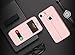 FYY Designed for iPhone SE Case 2022 (3rd Gen) / iPhone SE Case 2020 (2nd Gen) / iPhone 7 Case/iPhone 8 Case, Magnetic Flip Phone Case with Window View and Kickstand Function Rose Gold