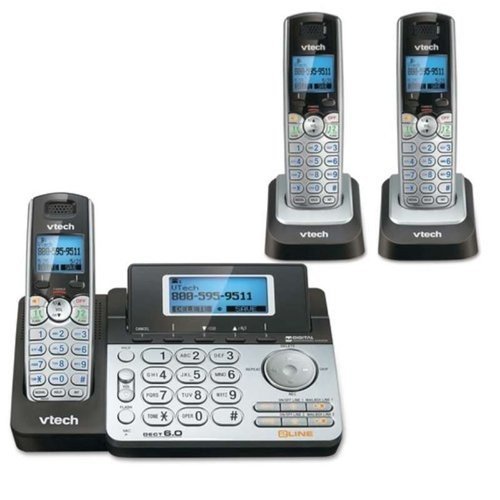 Dect 6.0 2 Line Cordless Phone With Answering And Addtl Handset