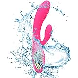 Rabbit Vibrator Vibrating Stimulation Vulva G-Spot Sex Toys are Great for Self-Love-Pink