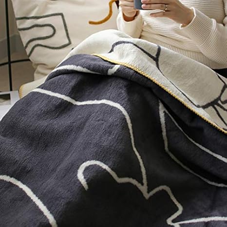 Amazon コットンブランケット 1 150 ダークグレー ナチュラル 北欧 コットン ひざ掛け ひざ掛け ハーフケット オンライン通販