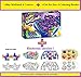 Kidsand 3.5 lbs - Magic 4 Color Sand - 8 Shaping Molds for Play Sand - Sand for Children Blue, Purple, Green, Orange - Kids Sand for Indoor Playing - Sand Kit for Kids - Box for Developing Sand