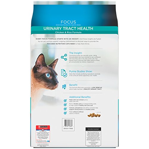 Purina Pro Plan Urinary Tract Health Dry Cat Food, FOCUS Urinary Tract Health Chicken & Rice Formula - //medicalbooks.filipinodoctors.org