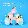Suprised-Bath-Bombs-for-Kids-with-Toys-Inside-6-Colorful-Bath-Fizzy-Ball-Set-with-Dinosaurs-Surprise-Natural-Moisturizing-Ingredients-Childrens-Day-Birthday-or-Easter-Gift-for-Girls-and-Boys Bath Bombs Gift Set for Kids with Surprise Inside - 6 PCS Bath Fizzy Set - with Mini Dinosaurs, Natural Moisturizing…