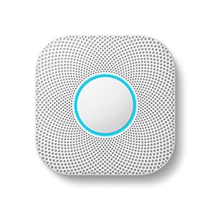 Google Nest Protect – Smoke Alarm – Smoke Detector and Carbon Monoxide Detector – Wired, White