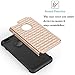 iPhone 6S Case,EC [Shockproof] Apple iPhone 6S Case, Heavy Duty Dual Layer Hybrid Stud Rhinestone Bling Protection Cover Case for Apple iPhone 6S/6 (A Rose Gold+Black)