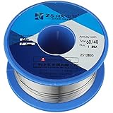 ZSHX 60-40 Tin Lead Rosin core solder wire for electrical soldering (0.6mm 50g)
