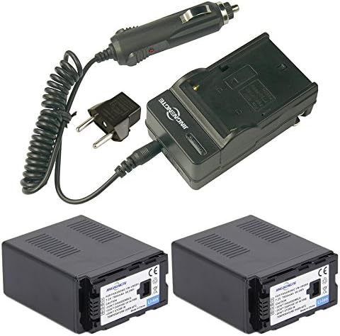 7800mAh Replacement 2x VW-VBG6H Battery and 1x Home Charger for PANASONIC VW-VBG6 AG-AC160A, AG-AC7, AG-AC130A, AG-AC160A, AG-HMC40, AG-HMC70, AG-HMC150 Camcorder Batteries