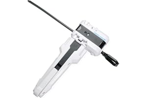 DEZAWRTY X Winder Launcher with Grip, Only Compatible with Right Spinning X Blade Top, Right X Launcher, Gyro Accessories(White)