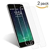 [2-Pack] iPhone Screen Protector Glass Phone Tempered Glass Screen Protector, Ultra Thin High Accuracy 3D-Touch Compatible