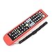 SIKAI Silicone Protective Case Cover for Samsung BN59-01178W AA59-00652A AA59-00594A RM-D1078 Universal Remote Shockproof Kids-Friendly Anti-Lost with Remote Loop (Red)