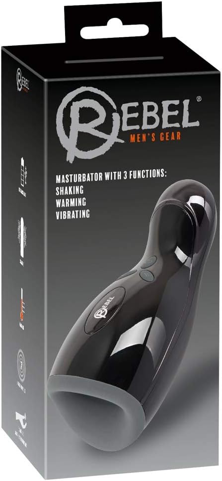 Saile International Rebel Rebel Masturbator with 3 Funct Vibrator