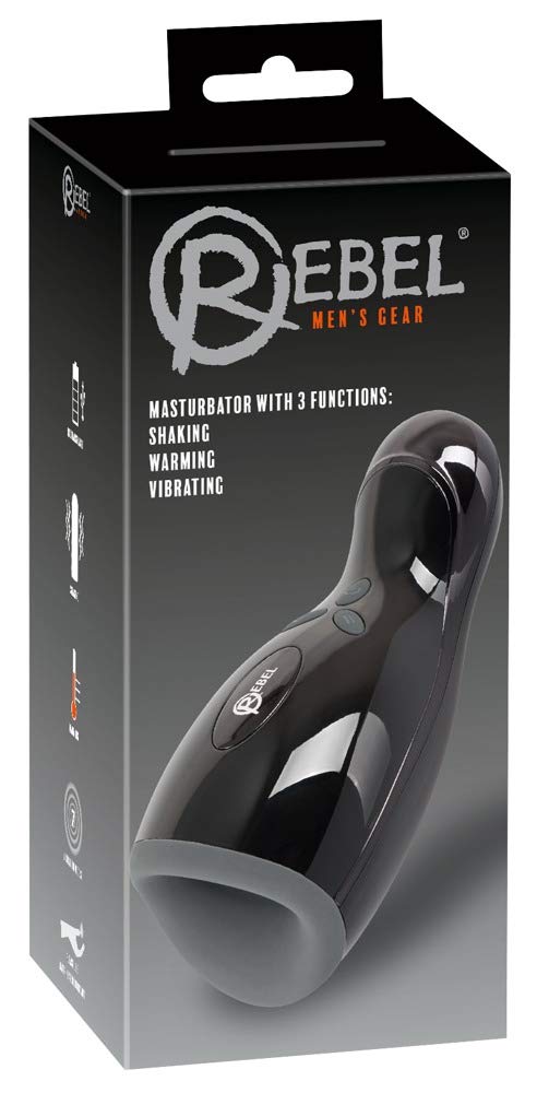 Saile International Rebel Rebel Masturbator with 3 Funct Vibrator