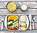 Children's Premium Stainless Steel Dinnerware Set |1 Bowl with Handles, 1 Cup with Handle & 1 Divided Plate | Fun Fire Truck Design | | Ideal for Babies,Toddlers & Kids | by Kiddobloom