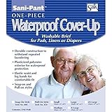 Sani-Pant Pull-On Cover-Up Washable Brief, Large by Salk