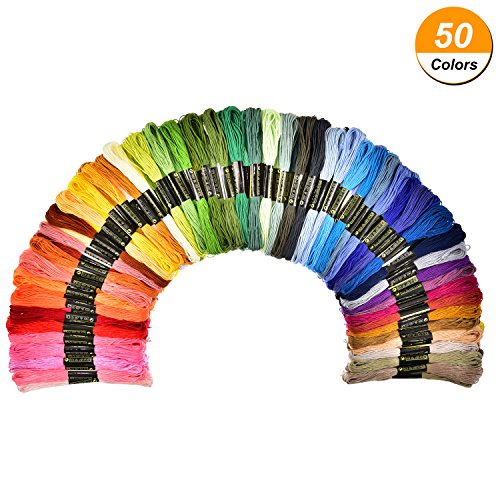 image for Bememo Embroidery Stitching Punch Needle Kit Embroidery Pen with Stora
