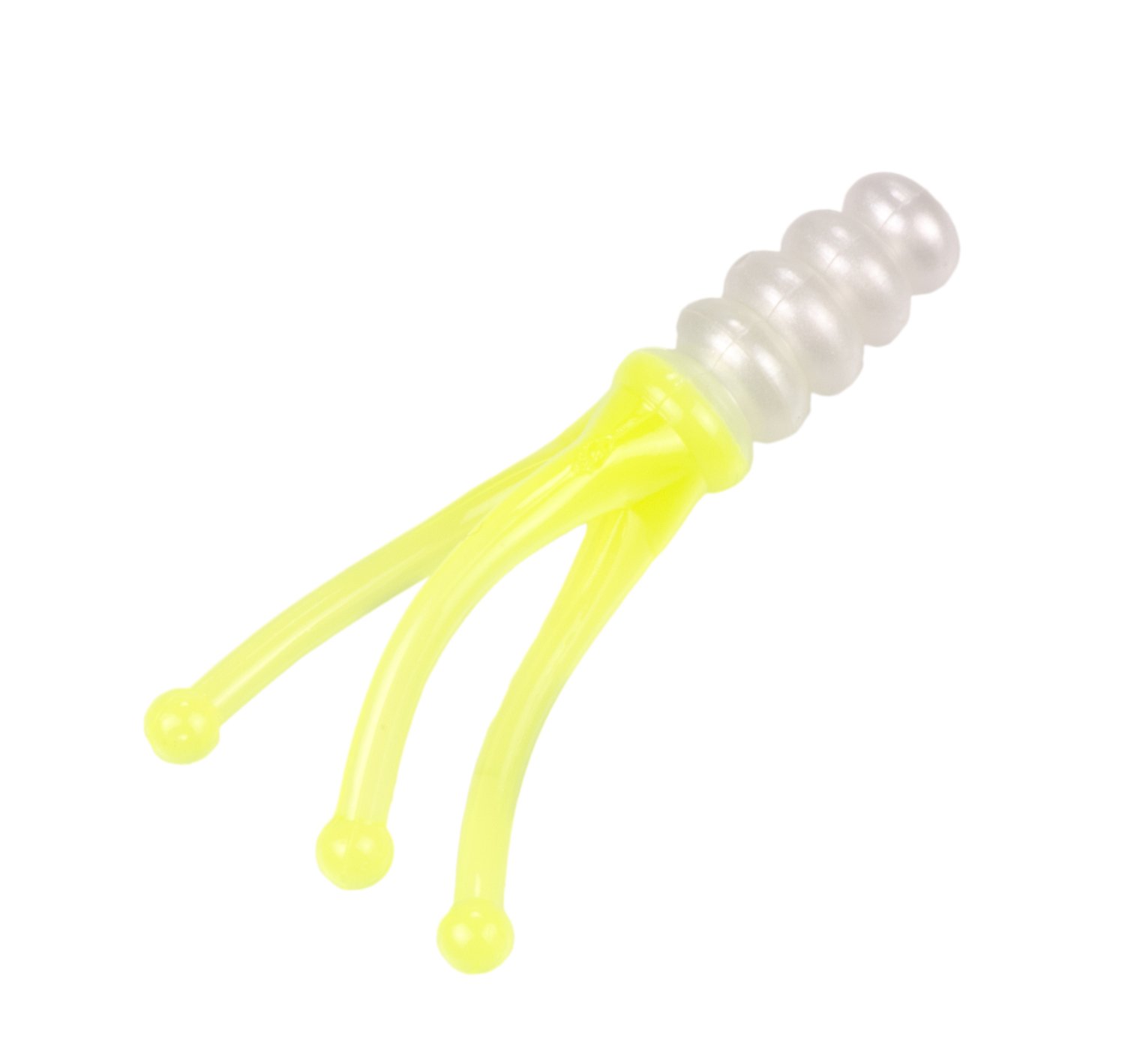 Strike King Lures Mr. Crappie Joker Soft Bait Lure, 2" Length, Refrigerator White, Package of 15