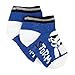 STAR WARS Toddler Boys 6 pack Socks (Shoe: 4-7 (Sock: 2-4), Multi)