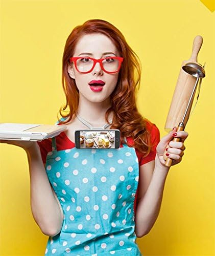 Wearable Smartphone Mount POV Neck Stand Holder for iPhone 7 6 5S Xiaomi Redmi Note 3 Pro 4 mi 5 Car Motorcycle Sport Accessories (White)