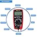 ROTEK 81D Auto Ranging Digital Multimeter, AC/DC Voltage/Current Resistance Temperature Diode Continuity Measurement Tool, Electronic Test Meter/Measuring Instrument