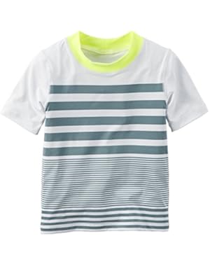 Carter's Boy's Engineered Stripe Rashguard (12 Months)