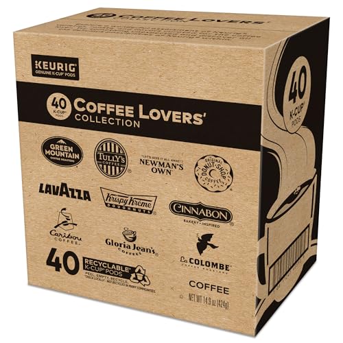 KEURIG® COFFEE LOVER’S COLLECTION VARIETY PACK, KEURIG SINGLE SERVE K-CUP PODS, 40CT