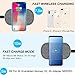 Miracase Wireless Charger, Qi Certified Fast Charging Pad, Wireless Phone Charger 10W for Samsung Galaxy S8 Plus/S8/Galaxy S7/S7 Edge, 7.5W for iPhone Xs/Xs Max/X/8/8 Plus