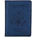 KINGMAS Travel Passport Wallet Case, Unisex Passport Holder Cover with RFID Blocking