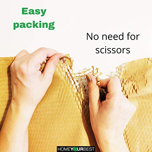 HOME YOUR BEST Packing Paper roll, Biodegradable Packaging