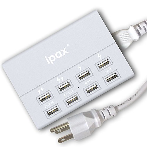 Buy Ipax Power U8 MultiPort Smart Charging Station with 8Port USB Hub