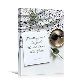 signwin Canvas Wall Art Pressed Quotes Bedroom Industrial...