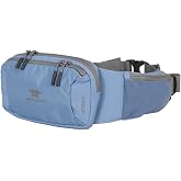 Mountainsmith Sprint Lumbar Pack - Coronet Blue | Waist, Fanny, Hip, Running, Hiking, Travel, Dog-Walking, 4 Zippered Pockets