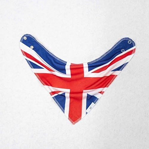 COUNTRY FLAG UNIQUE STYLE BANDANA DROOL BIB COOL AND STYLISH! (UK)