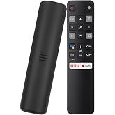 RC802V Universal Remote Control for All TCL Smart TVs | TV Remote Replacement for All TCL Android TV (NO Voice Function)
