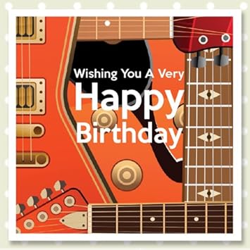 You Rock Joyeux Anniversaire Cartes Avec Un Theme Musical Hank Amazon Fr Cuisine Maison