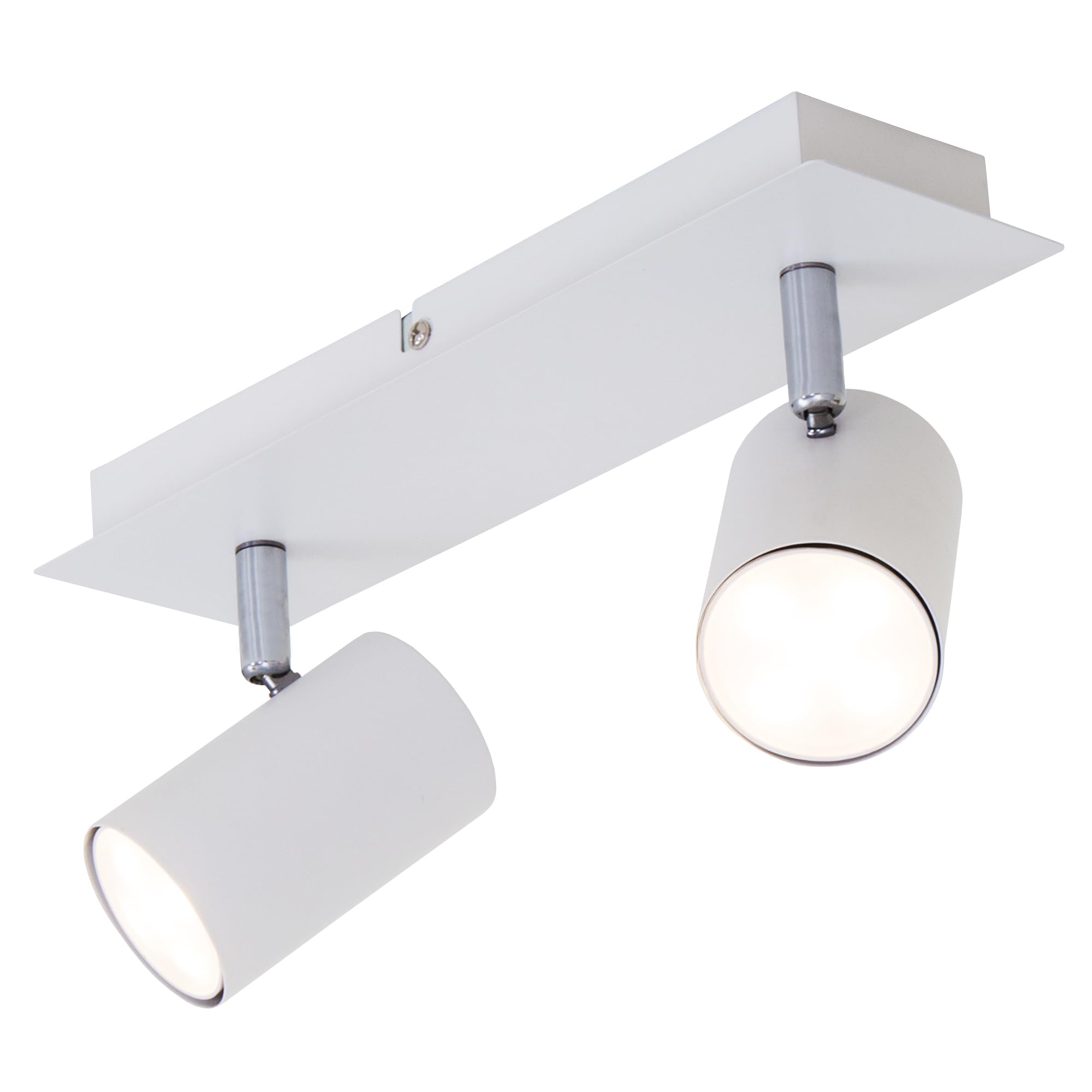 BRILONER Leuchten Ceiling Spotlight 2-Bulb GU10 Max. 40 Watt, White