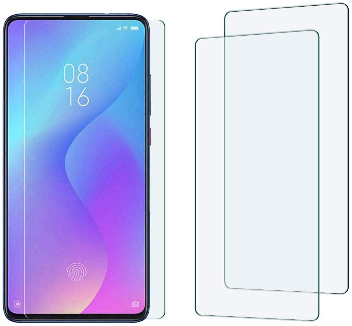 GVTECH Screen Protector for Xiaomi Mi 9T / 9T Pro, Tempered Glass Screen Protector[0.3mm, 2.5D][Bubble-Free][9H Hardness][Easy Installation][HD Clear] for Xiaomi Mi 9T / 9T Pro(2 Pack)