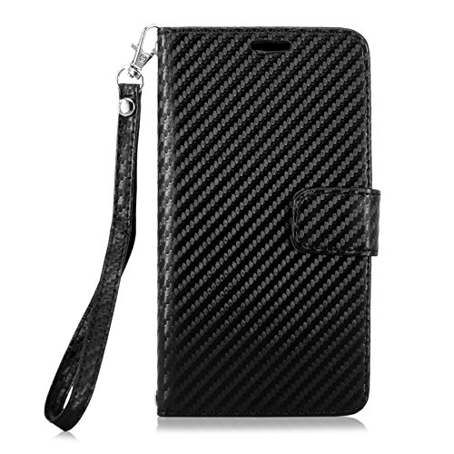 image for Samsung Galaxy Note 4 Case-Cellularvilla Pu Leather Wallet Card Flip O