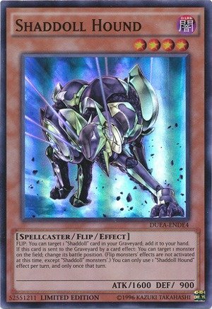 Yu-Gi-Oh! - Shaddoll Hound (DUEA-ENDE4) - Duelist Alliance Deluxe Promos - Limited Edition - Super Rare