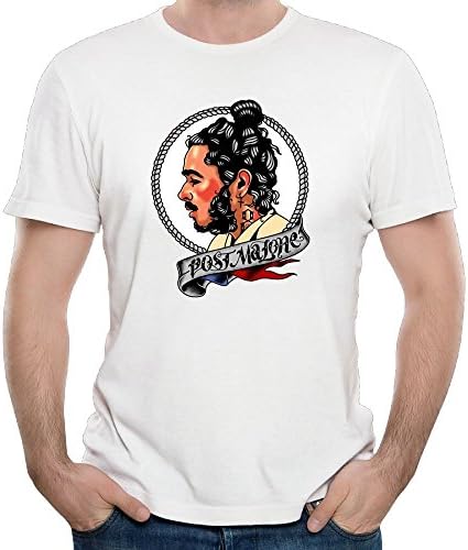 HAOXIANG Post-Malone Unisex Personality customization Fashion Cotton T
