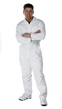 white overalls amazon