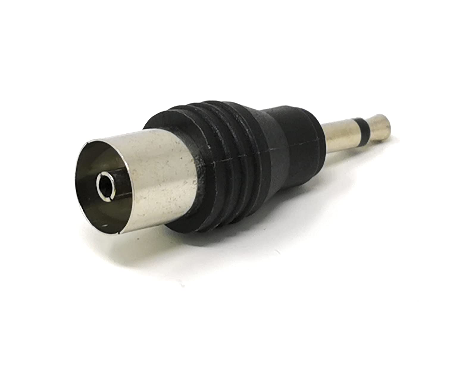 Maincore 3.5mm Mono Jack to Coaxial TV Female Socket Adapter Aerial Antenna Converter