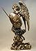 Cold Cast Bronze Archangel Raphael Patron of Doctors Statue Figurine