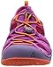 KEEN Big Kid's Moxie Closed Toe Casual Sandal, Purple Wine/Nasturtium, 3 BK (Big Kid's) US