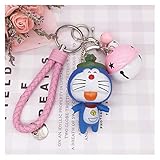 Tlwangl Keychain Cute Cartoon Zodiac Signs Doraemon