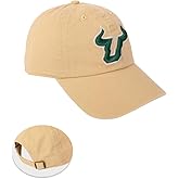 Desert Cactus University of South Florida Baseball Hat USF Bulls Brimmed Embroidered Hats Cap Adjustable Cloth Strap Adult