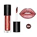 Coosa 12PCS Non-stick Cup Metal Lipstick Waterproof Sparkling Lip Gloss Vivid Color Matte Lip Liquid Long Lasting Makeup 12 Colors