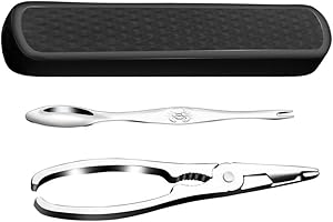 GATHINESS Crab Crackers Tools and Lobster Shellers Stainless Steel Seafood Eating Utensils with Storage Box